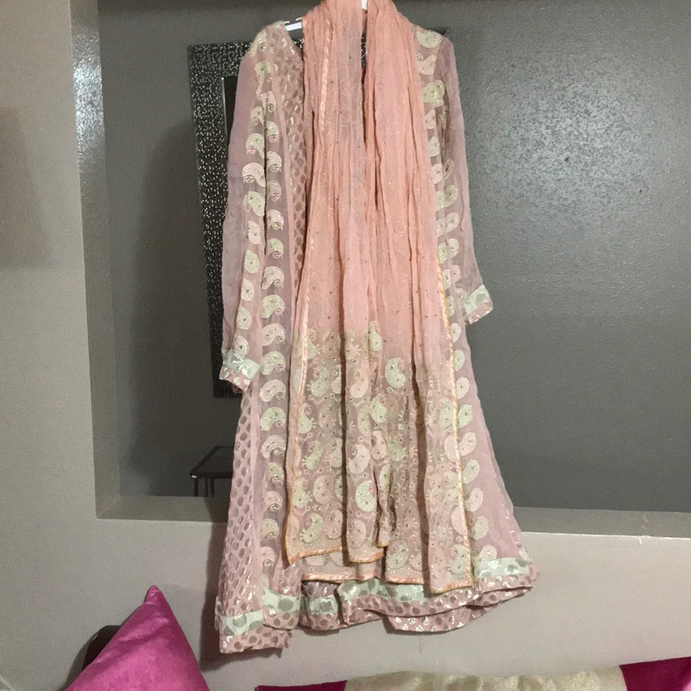 Dress and scarf set